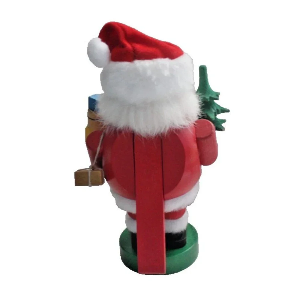 Erzgebirgische Volkskunst Seifen Wooden Santa Nutcracker Germany